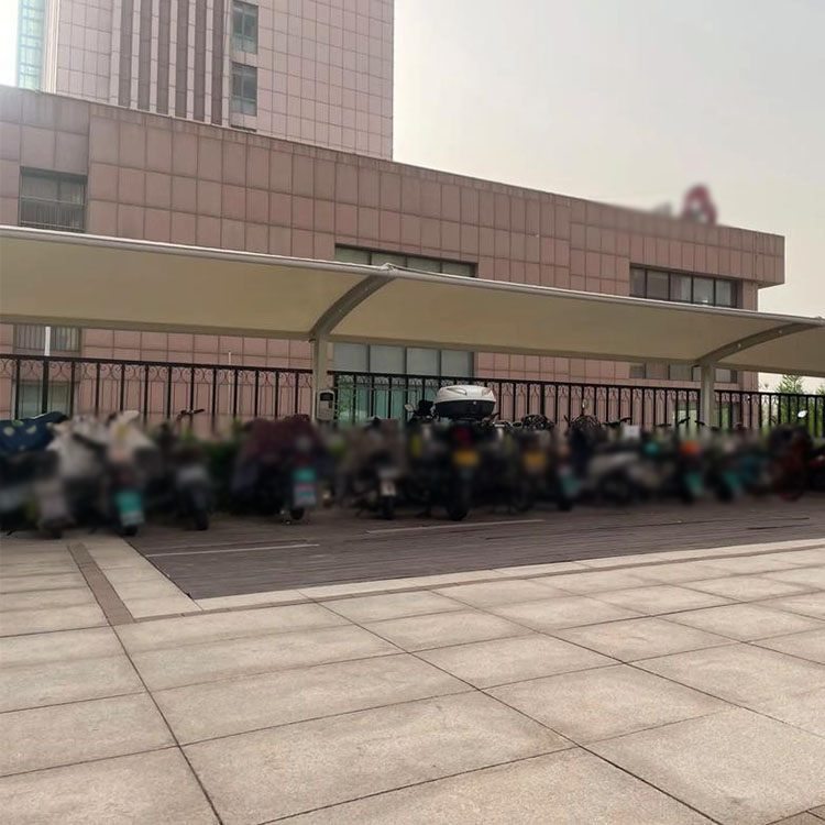 睢县膜结构电动车棚